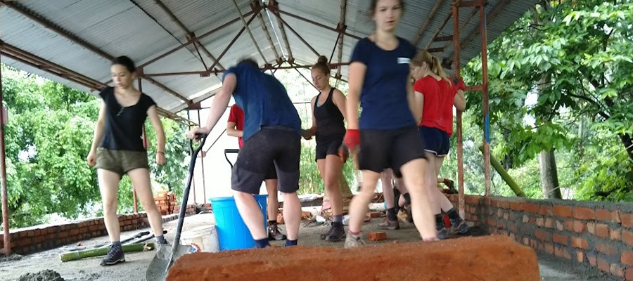 Volunteering at Rural Villages